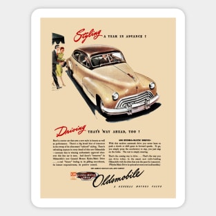 OLDSMOBILE HYDRAMATIC - advert Sticker